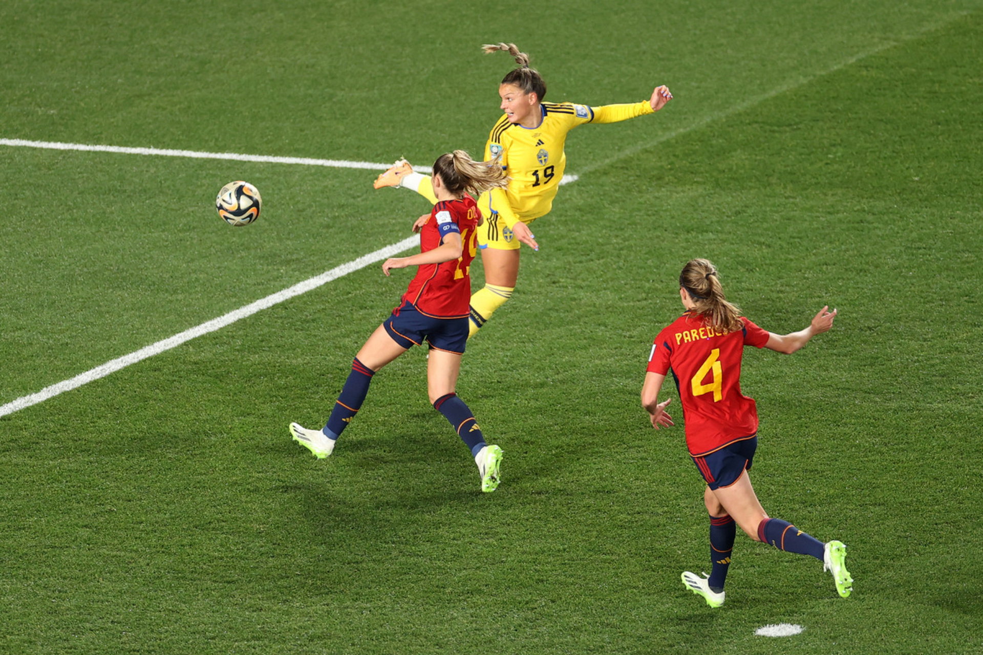 瑞典女足备战决赛,备战奥运会 瑞典女足备战决赛,备战奥运会