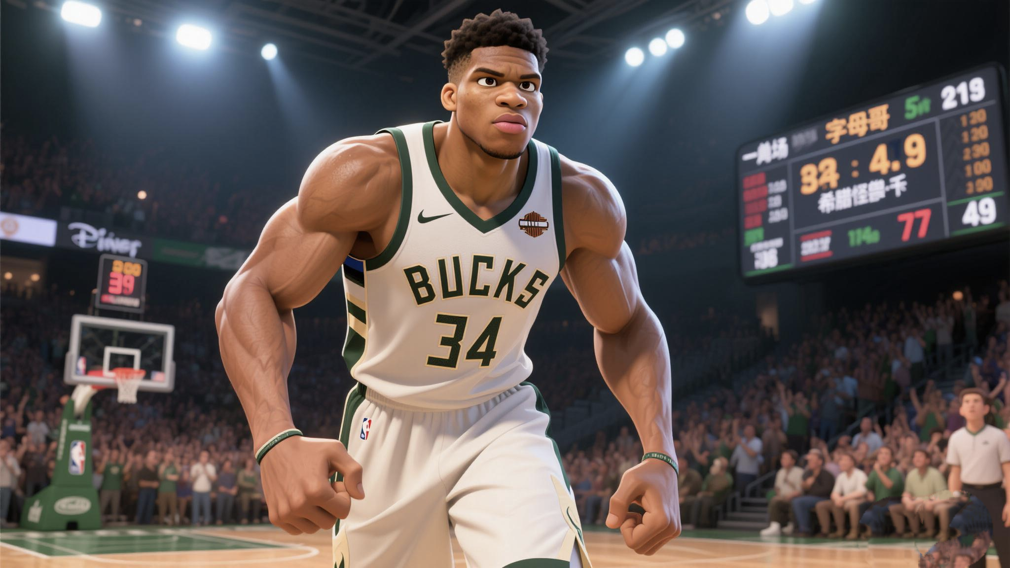 新疆队绝杀灰熊，字母哥高光表现的简单介绍